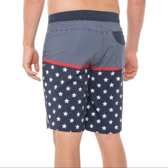 Hurley Stars and Stripes Boardshorts Men’s Sz 32 - Picture 4 of 10